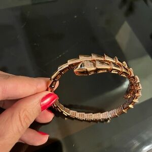 Bvlgari Elegant Serpenti Gold Bracelet (stamped)